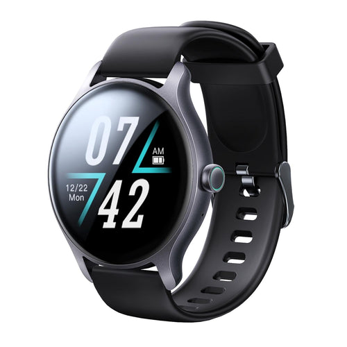 1.28 Inch Ip68 Waterproof Smart Watch Support Make / Answer Call & Heart Rate Monitoring Dark Grey