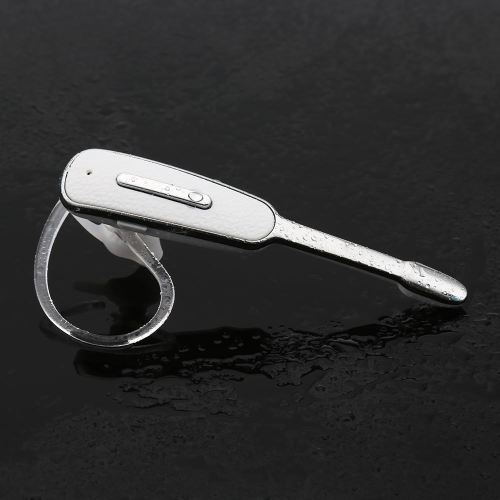 Handsfree Bluetooth Earphone with Mic for Iphone - Black / Silver