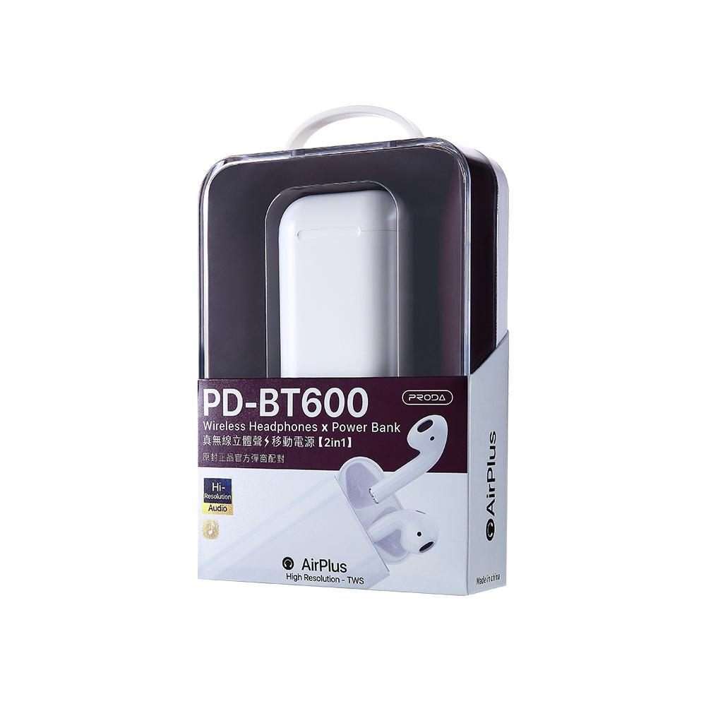 Wireless Bluetooth Earphone with Power Bank - Pd-bt600 Air Plus