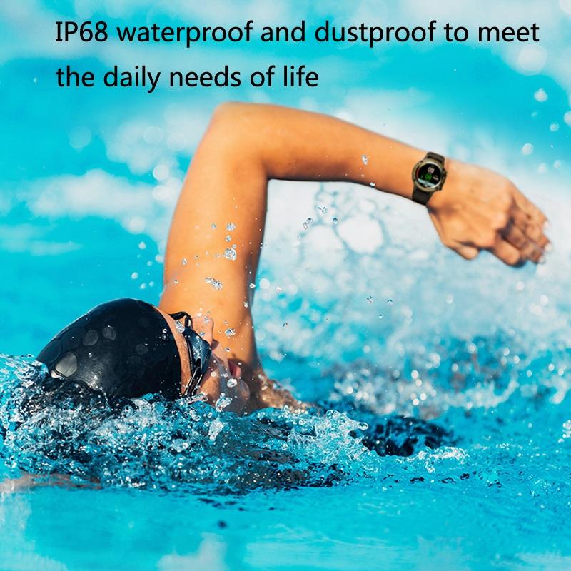 Waterproof Bluetooth Bracelet With Hr And Temperature Tracking - Yellow