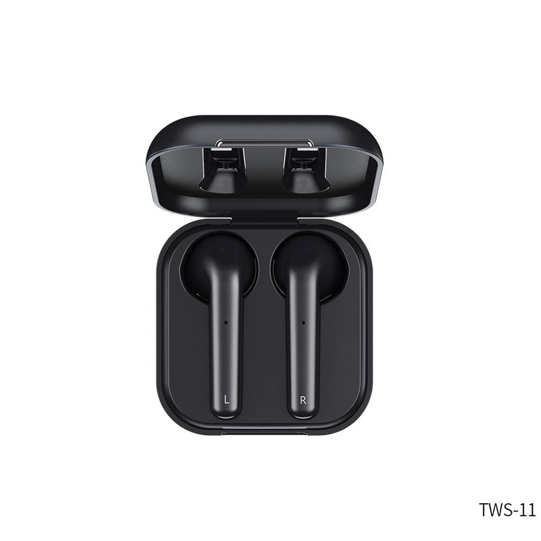 Wireless Earphones with Charging Box - True Bluetooth - Black