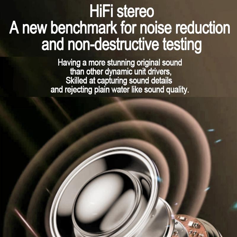 Coconut Ball Bluetooth Earphones with Charging Case - Black