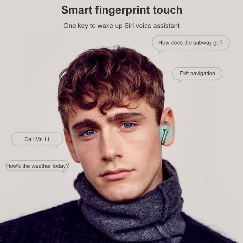 Wireless Bluetooth Earphones with Charging Box - T9 Sport