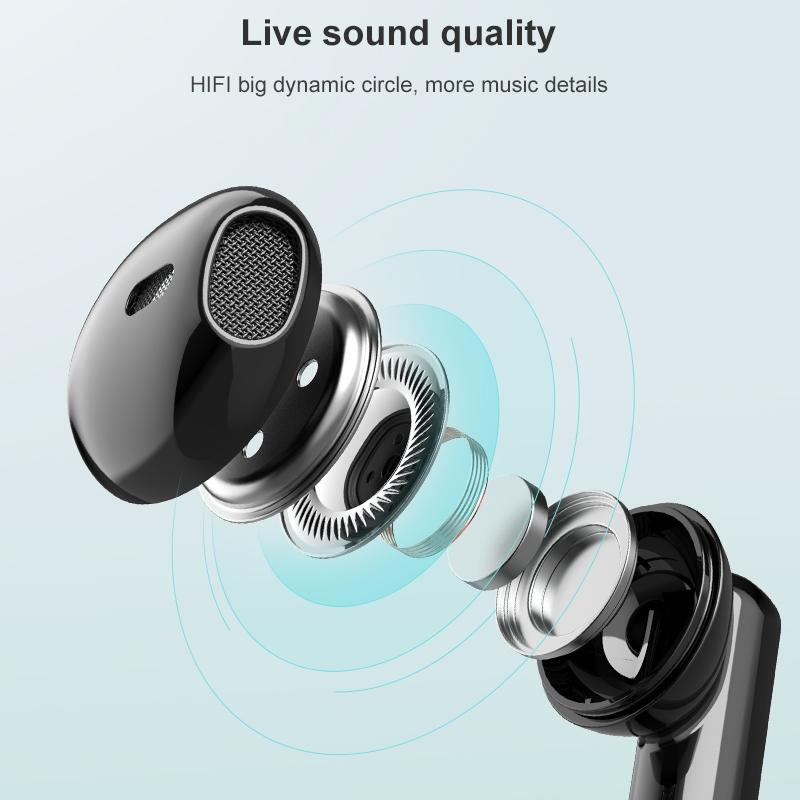 Wireless Bluetooth Earphones with Charging Box - T9 Sport
