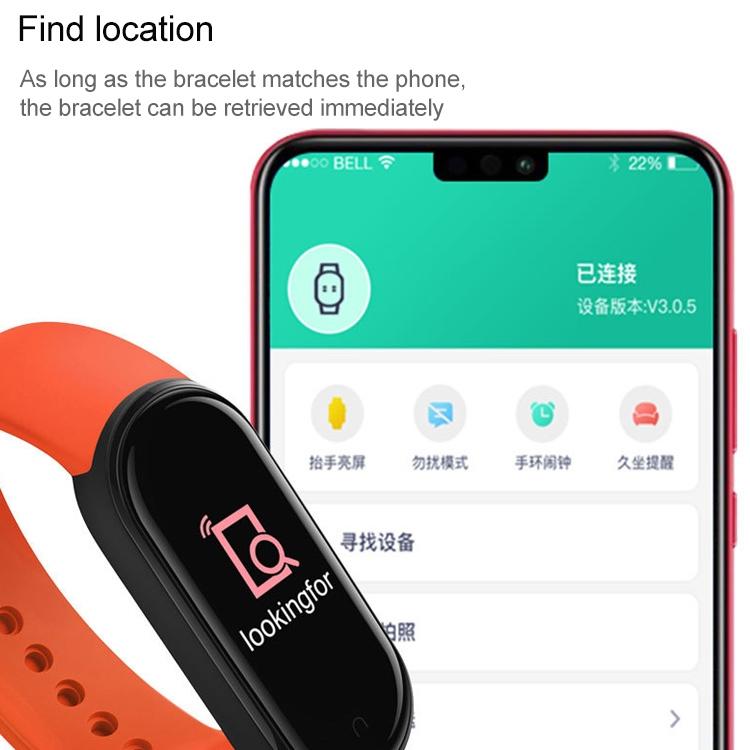 Smart Bracelet With Waterproof Design And Health Monitoring