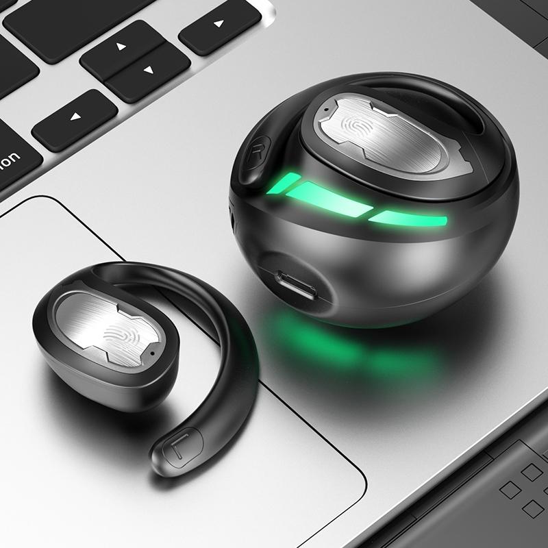 Wireless Bluetooth Earphones for Mechanical Planet - Ear-mounted - Black