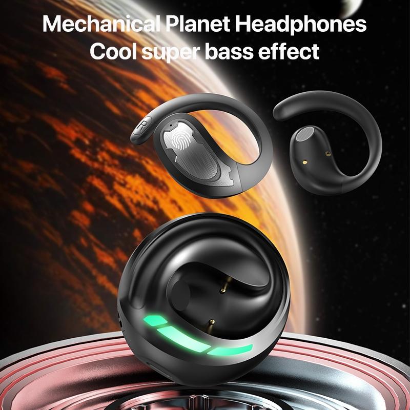 Wireless Bluetooth Earphones for Mechanical Planet - Ear-mounted - Black