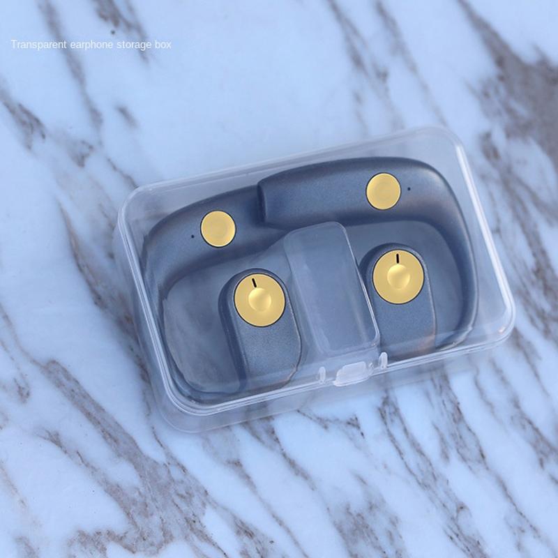Wireless Bone Conduction Bluetooth Earphones for Sports - Gray