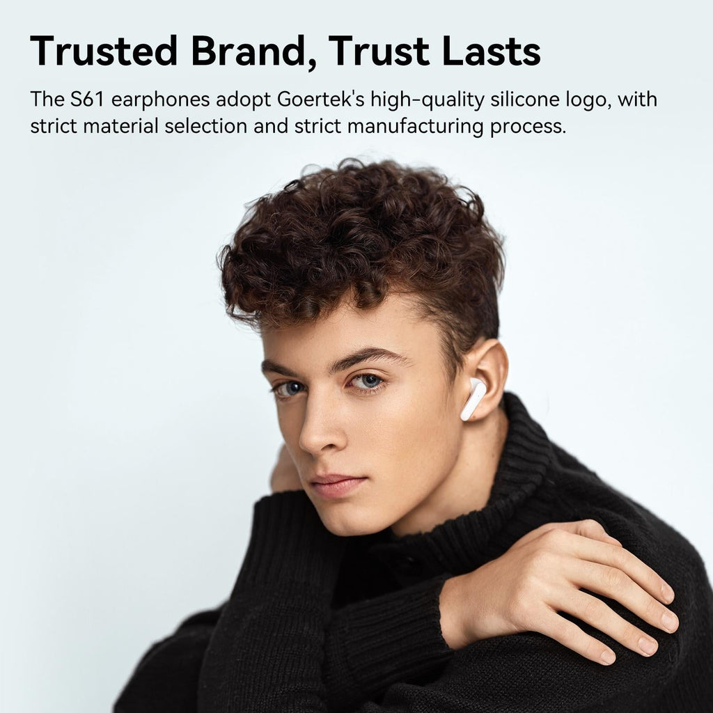 True Wireless Stereo Bluetooth Earphones - S61 - Black