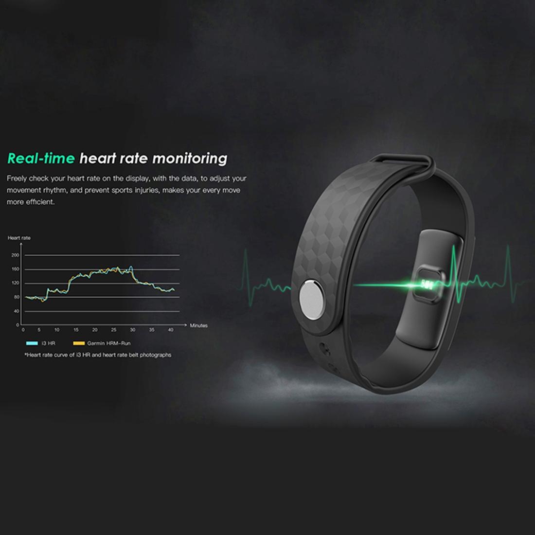 Bluetooth Smart Bracelet With Oled Display And Hr Monitor