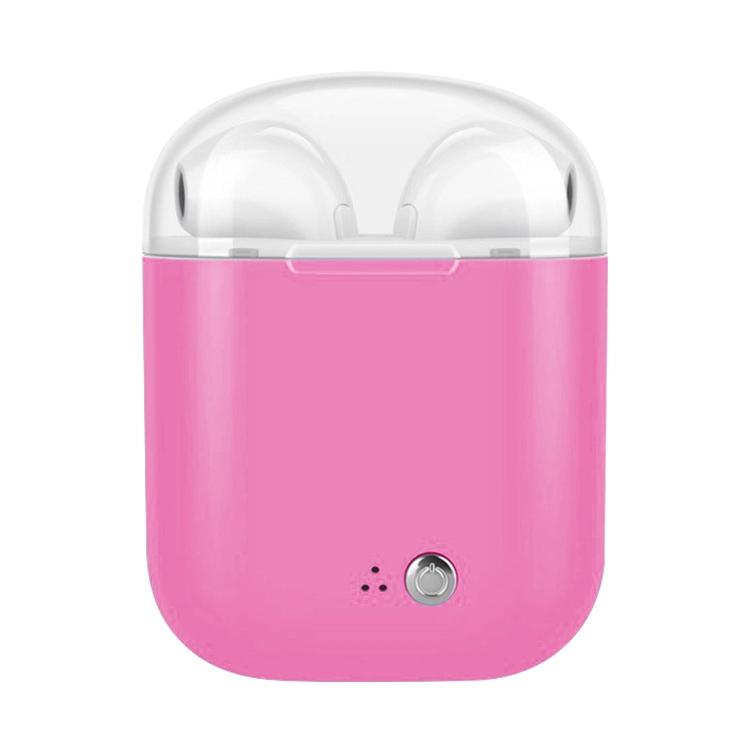 Wireless Bluetooth Tws Earphones with Charging Bin - I7s Binaural Plating - Pink