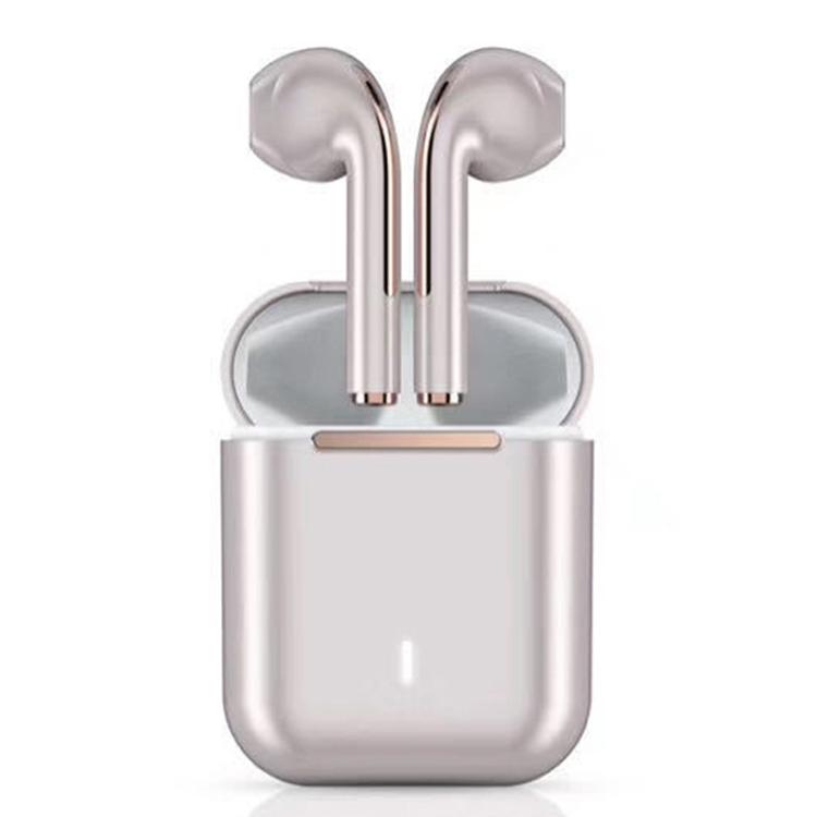 Wireless t & g J18 Bluetooth Earphones with Charging Box - White