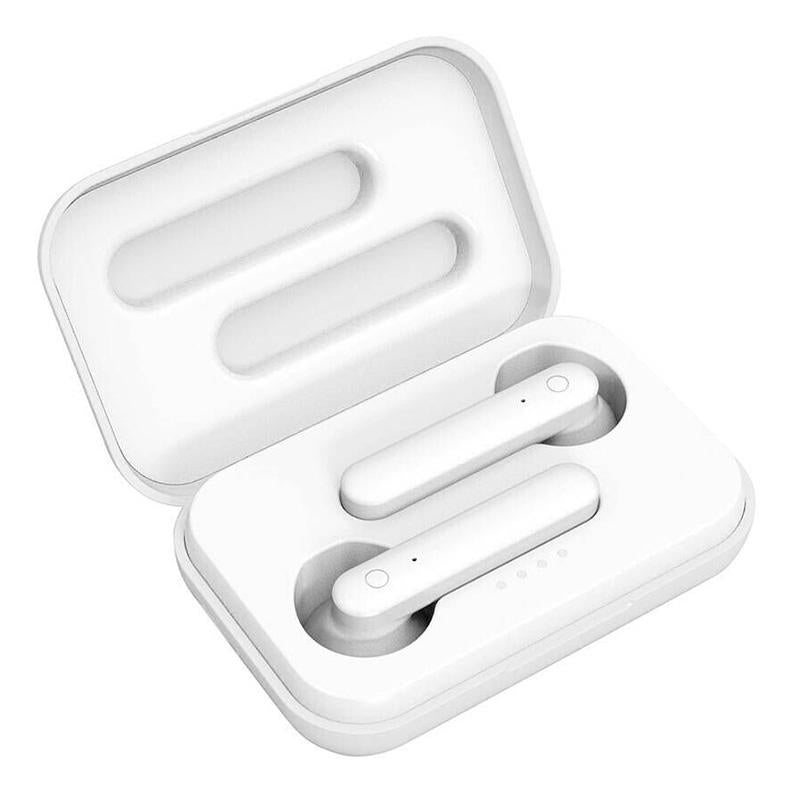 Wireless Touch Earphones with Magnetic Charging Box - Bluetooth 5.0 - White