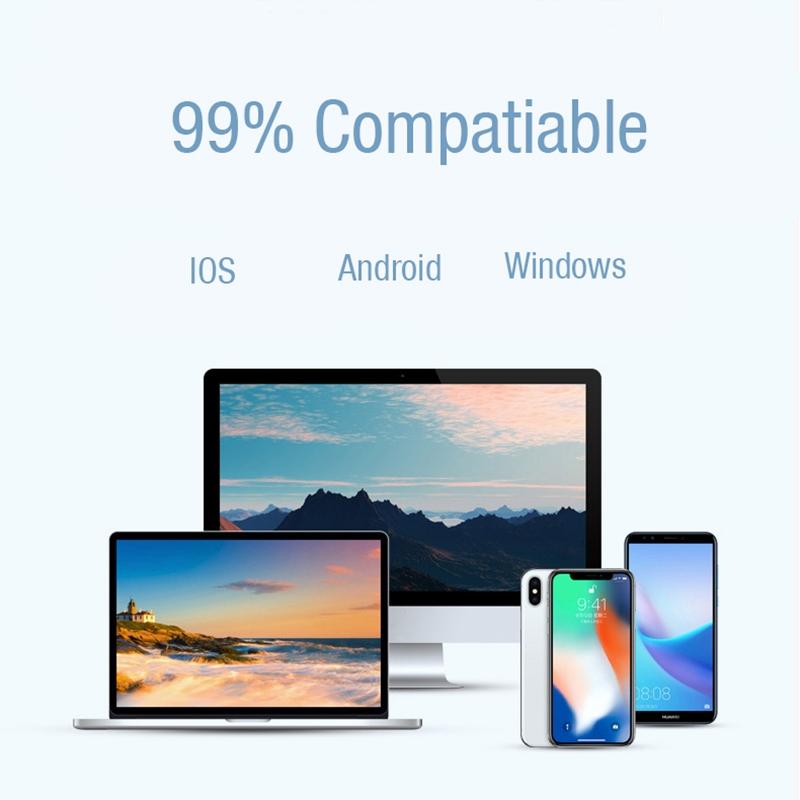 Wireless Touch Earphones with Magnetic Charging Box - Bluetooth 5.0 - White