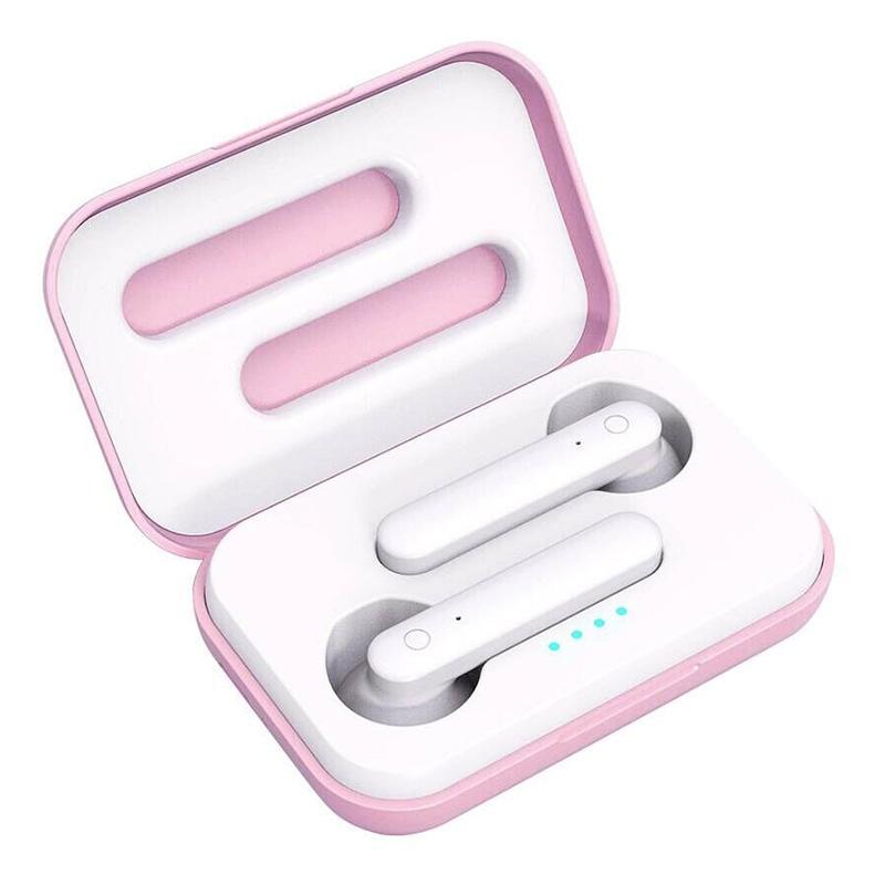 Wireless Touch Earphones with Magnetic Charging Box - Bluetooth 5.0 - White
