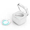 Mini Wireless Bluetooth Earphone with Charging Box - M-b8 - White