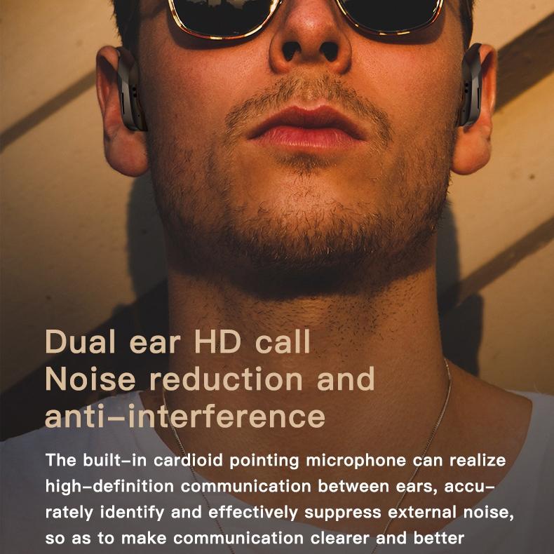 Wireless Bluetooth Earphones with Charging Box and Digital Display - 258 - White